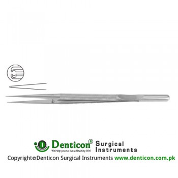 Micro Pierse Forcep With Counter Balance Stainless Steel, 15 cm - 6" Diameter 0.30 mm